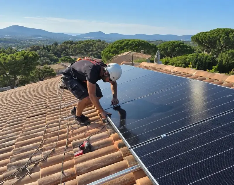 Installateur panneaux solaires Villedoux — pose photovoltaïque sur toiture